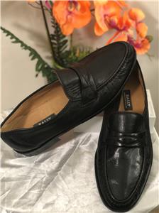 NIB Auth Bally Men\'s Leather Slip-On Loafers sz 9US/42 EU Made in Switzerland 637655c656b2f8259160625a.jpg main image 3