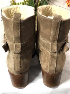 Crew sherpa lined chelsea suede boot 7.0 J.CREW Women main image 4