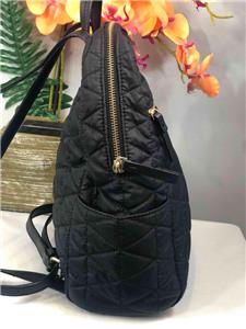 KATE SPADE NY Blake Avenue Hilo Quilted Black Nylon Backpack 