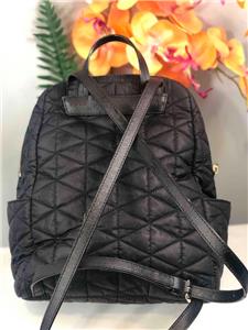 KATE SPADE NY Blake Avenue Hilo Quilted Black Nylon Backpack  display picture 2