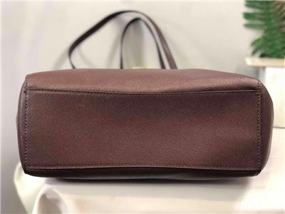 COACH Oxblood Red Leather Turnlock Large Tote Bag #29086 | eBay