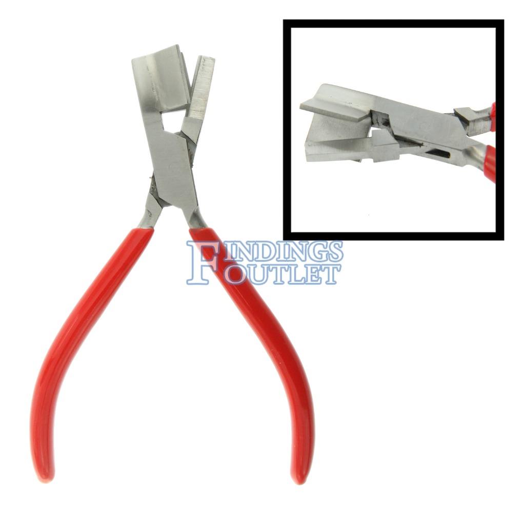BOW CLOSING RING BENDING PLIERS V SHAPE JAW BENDING FORMING RESHAPING JEWELLERY