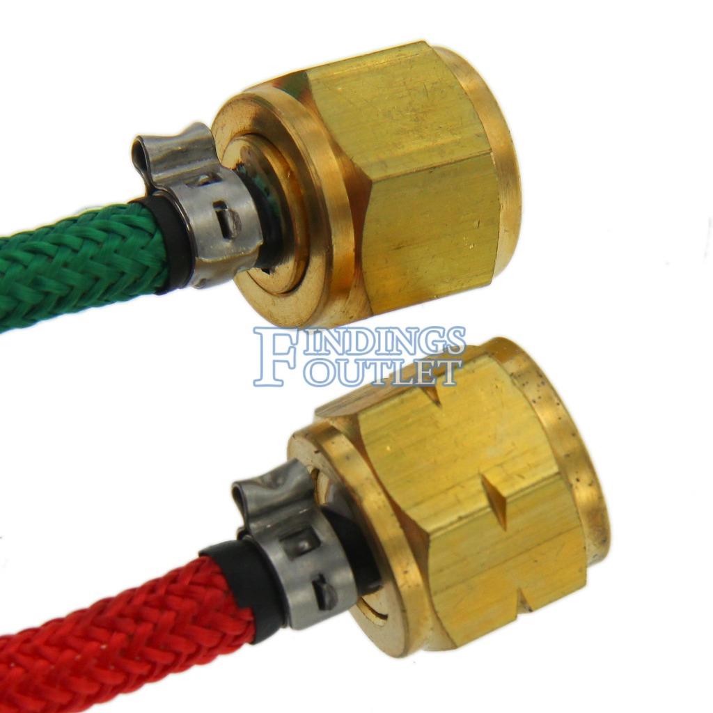 12' Soldering Small Torch Hose Set Durable Flexible Hose Standard "B