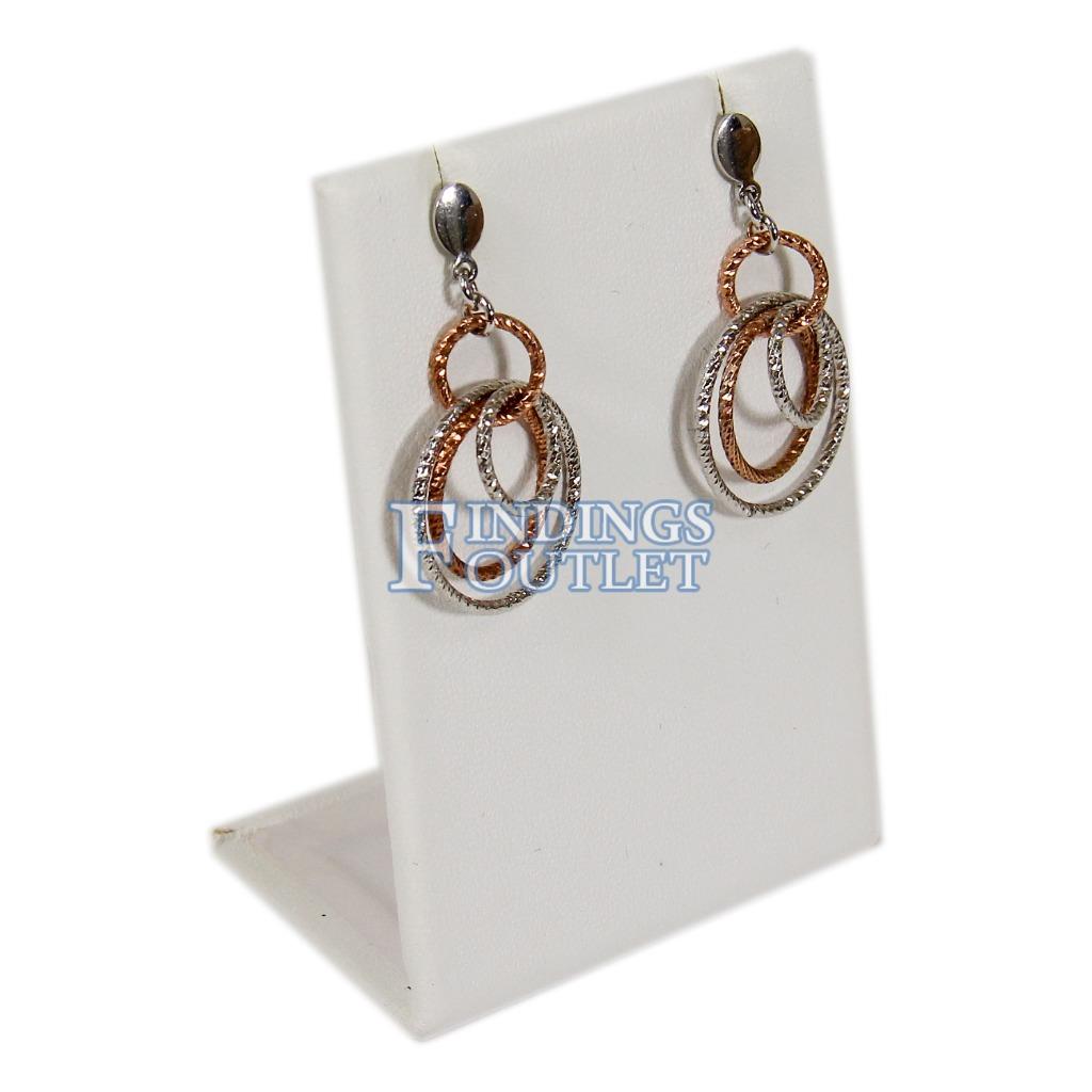 White Leather Jewelry Earring Box – Small Gift Box For Earrings