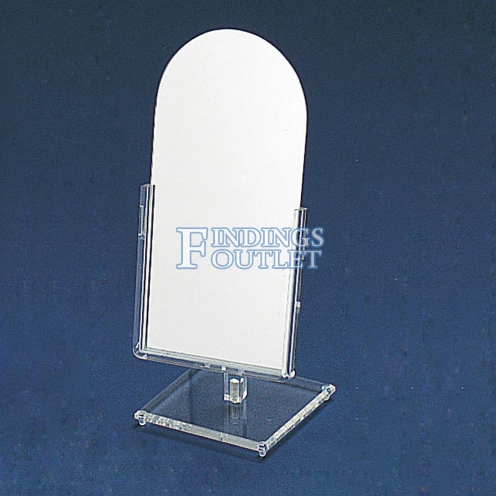 Details About Countertop Adjustable Glass Mirror Retail Jewelry Makeup Stand 6 25 X 14 5 Usa