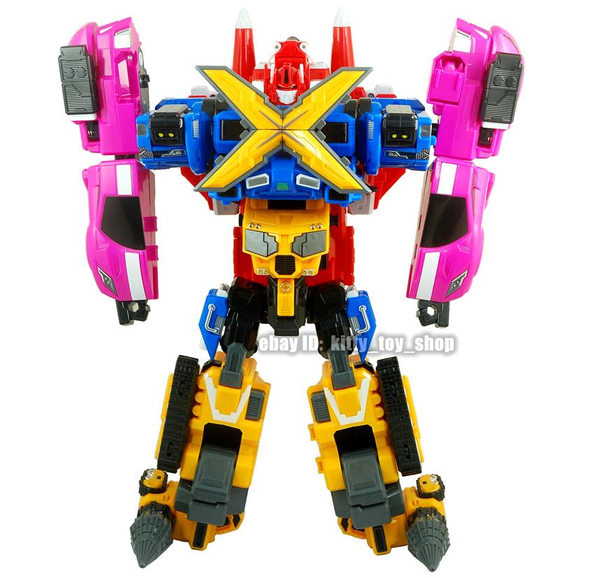 MiniForce X-Tron Ranger Vehicle Robot Car Bot Figure 4 in 1