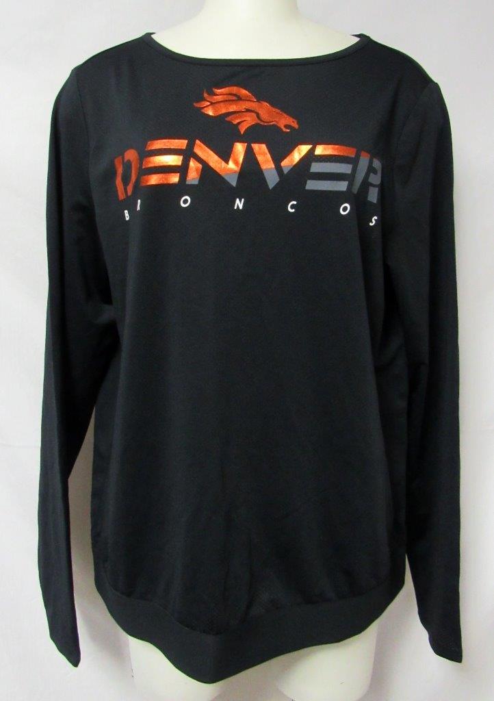 Touch Active Packers Seahawks or Broncos Womens XS or L Foil Print Shirt A1 2425 - Picture 10 of 11
