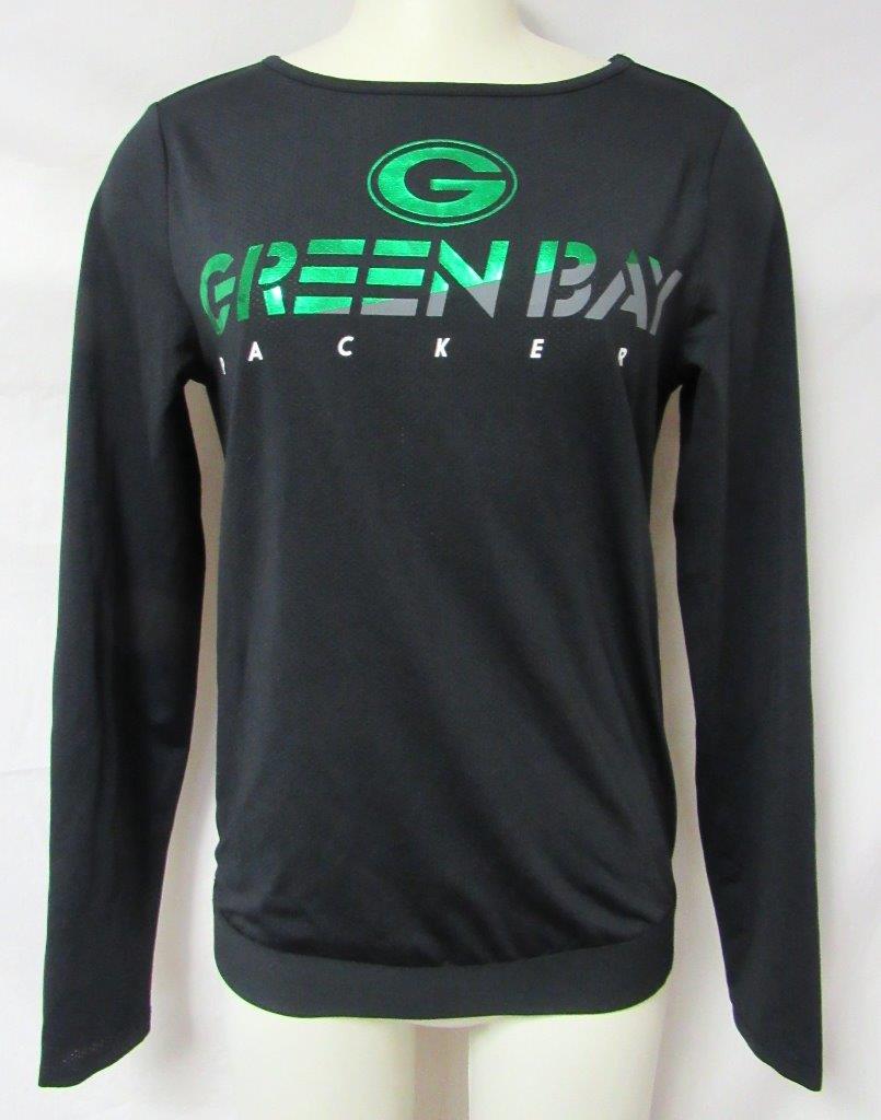 Touch Active Packers Seahawks or Broncos Womens XS or L Foil Print Shirt A1 2425 - Picture 11 of 11