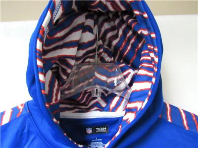 Buffalo Bills Men Large Pullover Zubaz Hooded Performance &hellip;