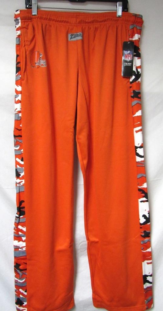 Zubaz Browns Titans or Lions Men's XL Camo Accent Stadium Pants C1 1523