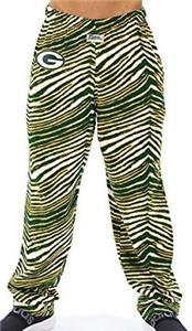 Zubaz Green Bay Packers Men's Size Small Zebra Print Pants