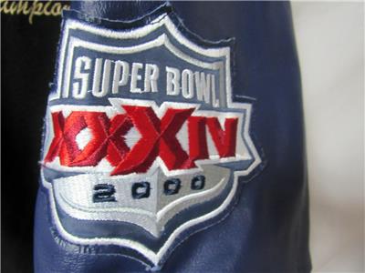 St. Louis L.A. Rams Mens XL Super Bowl Champions Wool