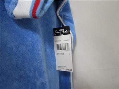 偉大な John Sean Men's $74.00 MSRP Shirt Terry Zip 1/4 Large Size トップス
