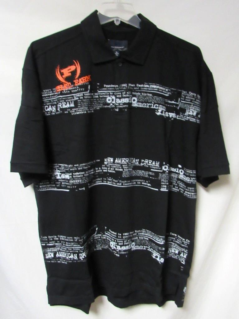 Phat Farm Men's Size XL or 2XL Polo Shirt, Gray Red or Black C1 6563 - Picture 10 of 12