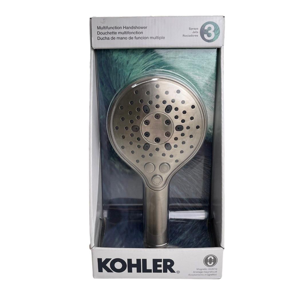 Kohler Prosecco Multifunction Handheld Shower Vibrant Brushed Nickel
