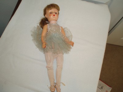 vintage ballerina doll