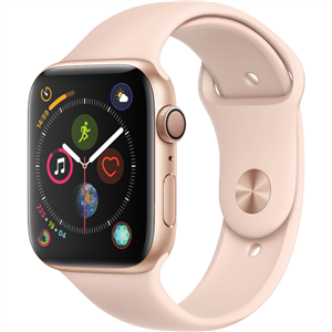 Apple Watch Series 4 44mm Gold Aluminum Case Pink Sand ...