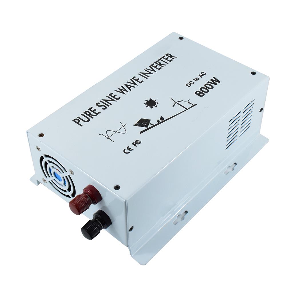 Power Inverter 800W 12V DC to 120V AC Pure Sine Wave Inverter Truck RV Car Home eBay