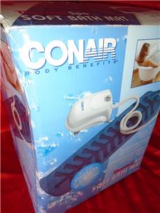 Conair Cuerpo Se Beneficia Thermal Spa Suave Burbuja Banera Estera Masajeador Terapia Spa Ebay