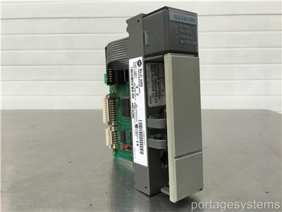 Allen Bradley SLC 5/01 PLC - 7-Slot Rack w/Various Modules