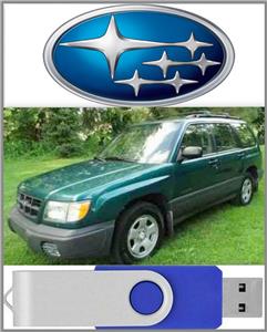 Subaru Forester Factory Service Manual Wiring Diagrams 1997