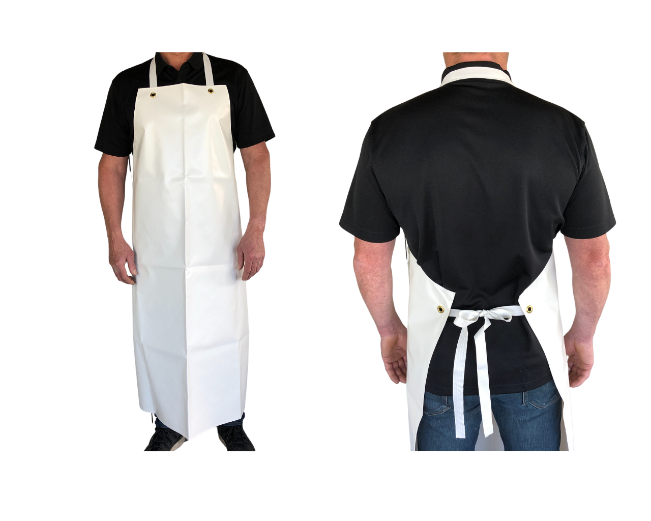 Heavy Duty Waterproof PVC Supported Apron for Fish Cleaning / 90x120cm - Bild 5 von 6