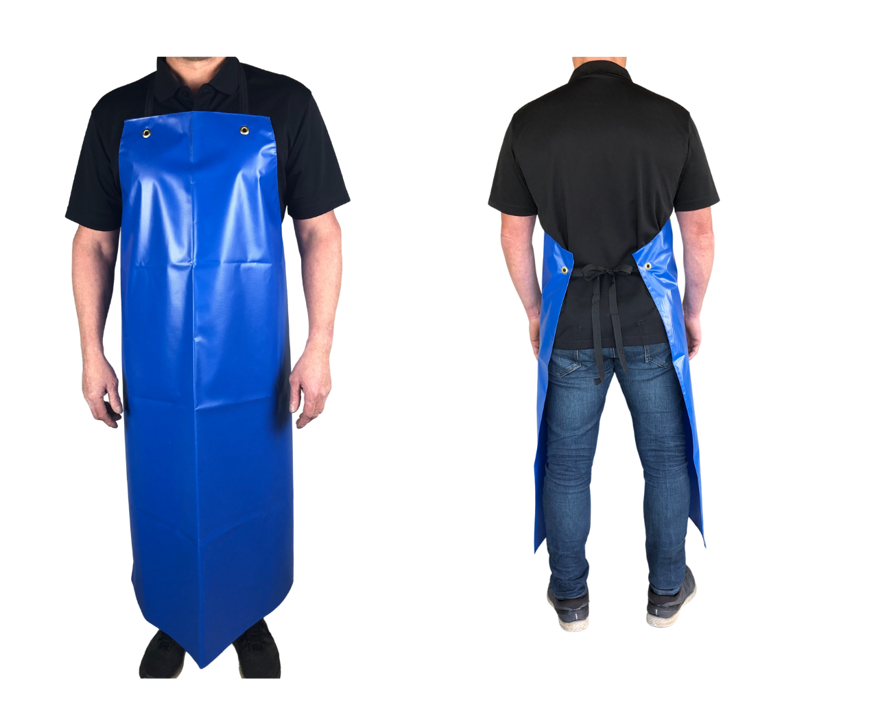 Heavy Duty Waterproof PVC Supported Apron for Fish Cleaning / 90x120cm - Bild 3 von 6