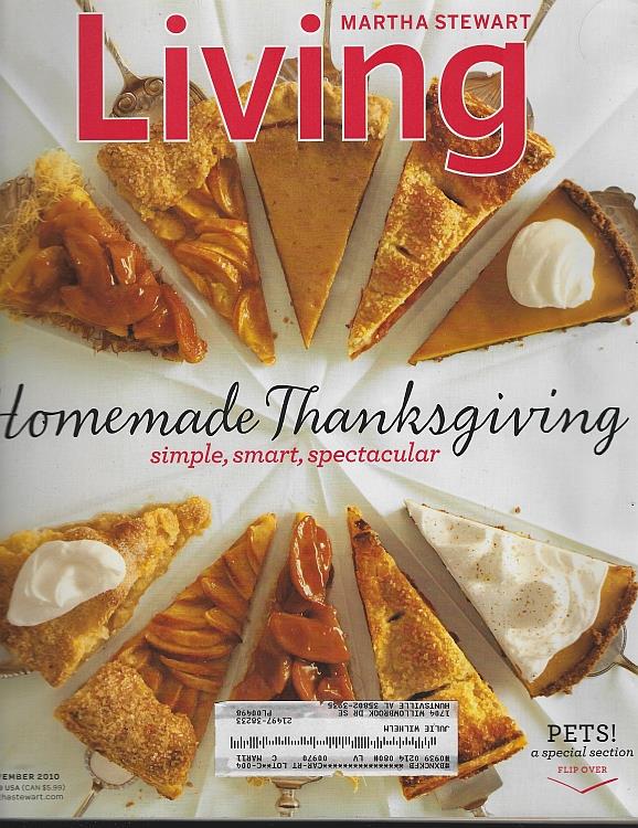 Stewart, Martha - Martha Stewart Living Magazine November 2010