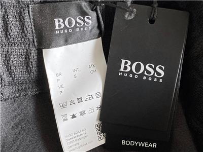 hugo boss cuffed joggers