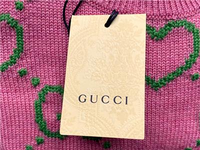 GUCCI Gucci Patch Cotton Crewneck Sweater Gucci