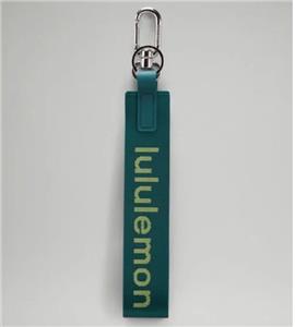 💯Lululemon Never Lost lanyard Key Chain Green Jasper/ Sonic