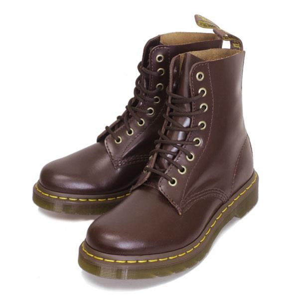 Doc Martens Brown Airwair Bouncing Sole Buttero Leather Pascal 8 Eye ...