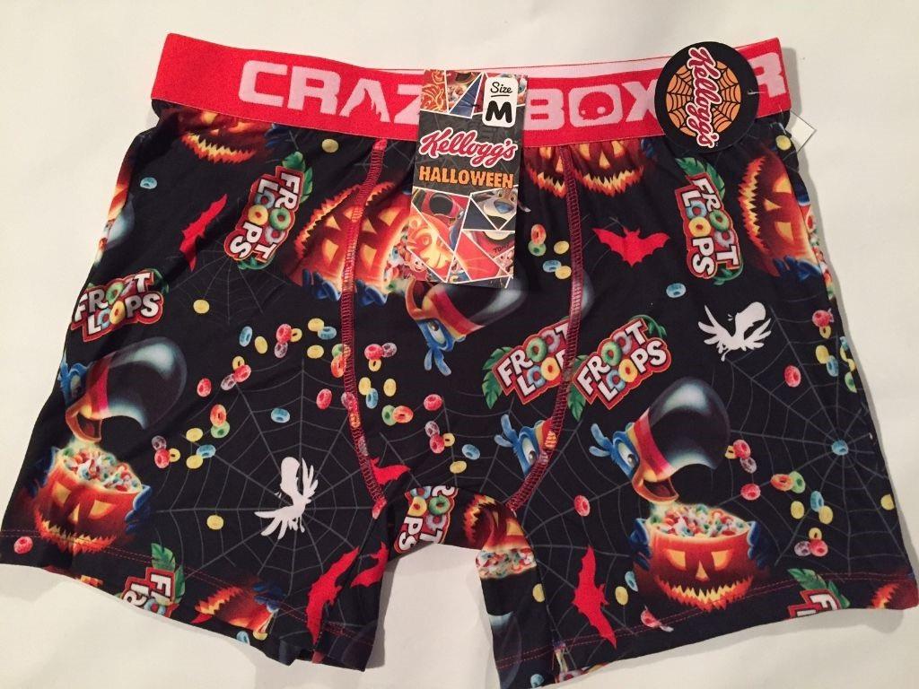 CRAZY BOXER Halloween Fruit Loops Pumpkins Bats Boxer Briefs Mns NWT | eBay