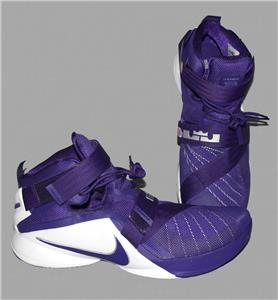 lebron james new purple shoes