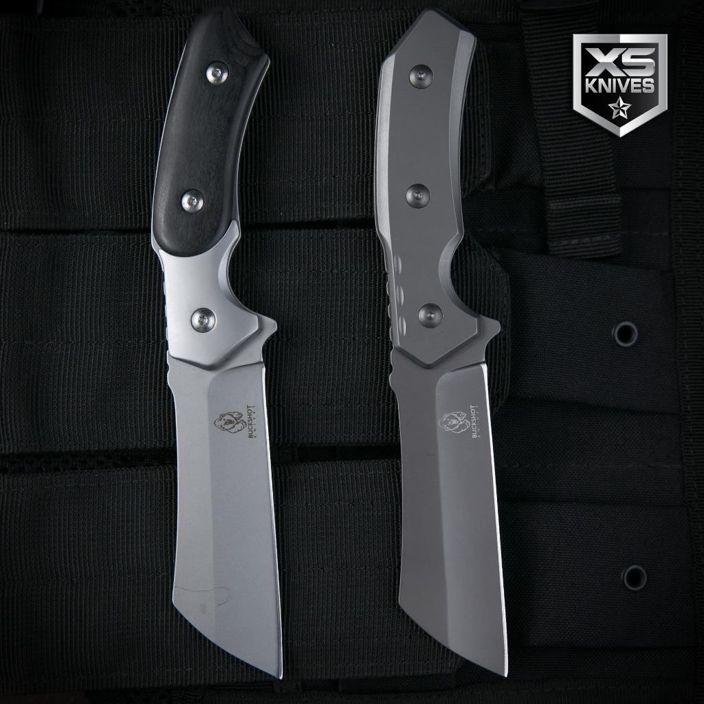 TACTICAL Combat CLEAVER Survival GRAY Hunting Fixed Blade FULL TANG Knife 8.75" eBay