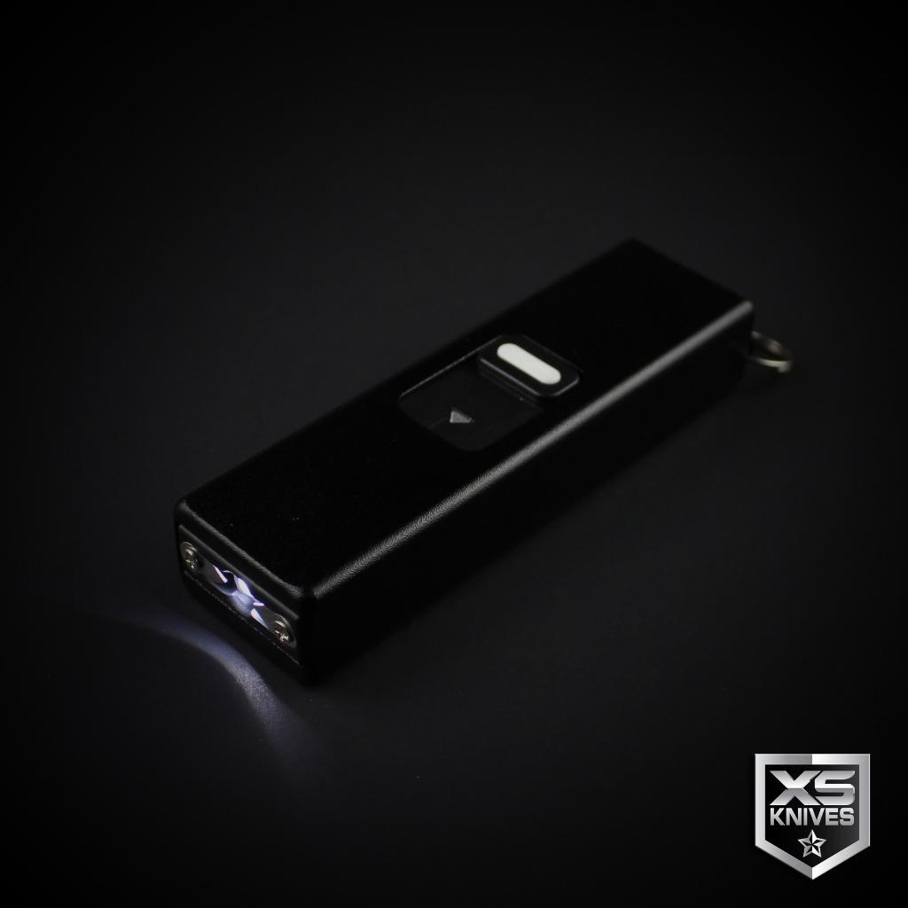 2pc Defender Black Lipstick Stun Gun + Slider Key Chain Taser Kit Rechargeable eBay