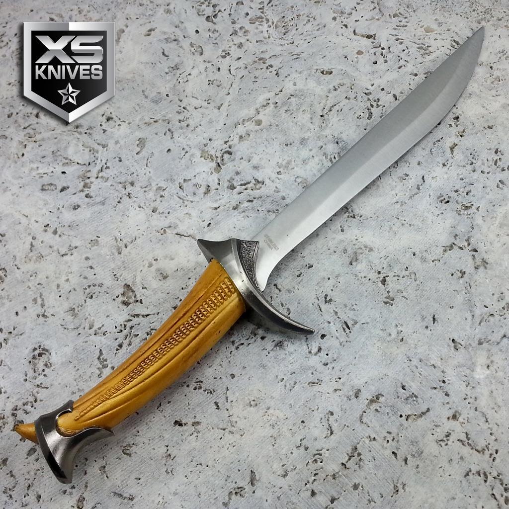 11.5" Fixed Blade MEDIEVAL Fantasy DAGGER Knife W ... Best match ending newest most bids.