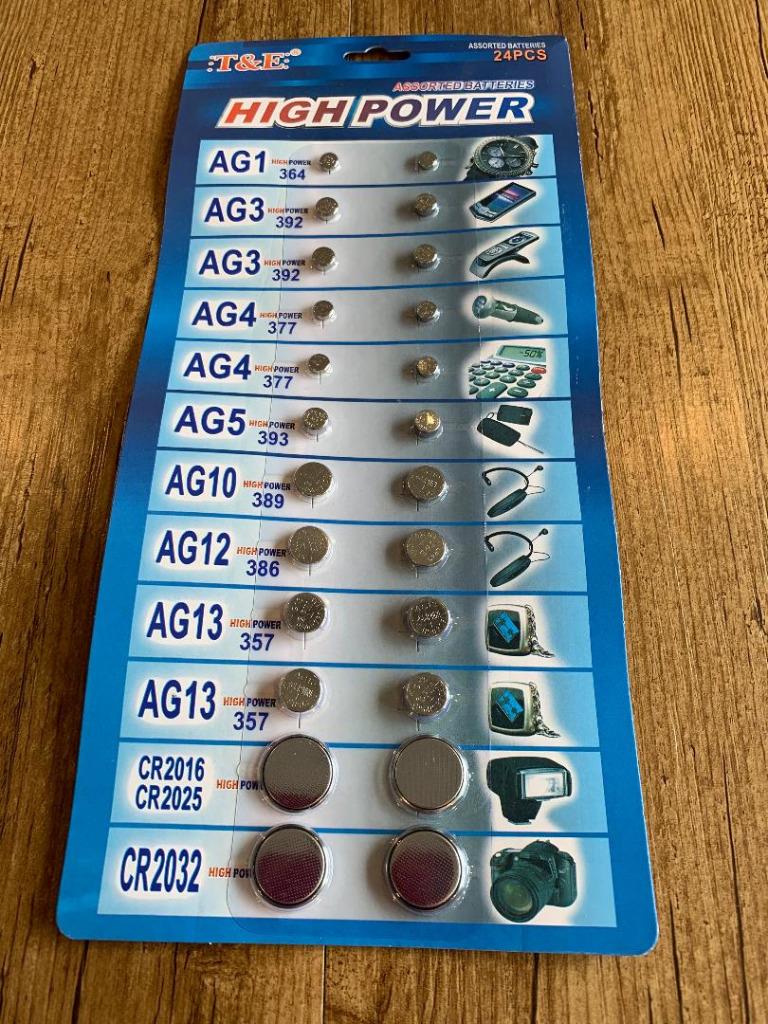 AG10 AG12 AG1 AG5 AG3 2 Alkaline Button Cell Batteries AG13 AG4 Toys