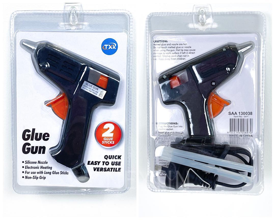 Flame Retardant Hot Glue Gun With 30 Hot Glue Sticks, Mini Hot Glue Gun For School, Crafts, Arts