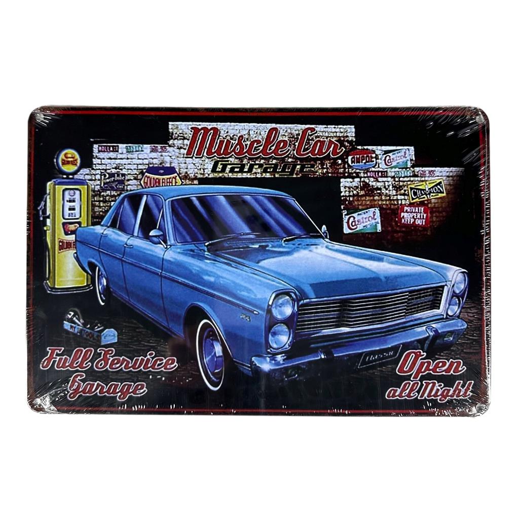 Letreros de metal vintage retro decoración de pared bar pub coche letrero garaje hombre cueva cobertizo escritorio - Imagen 33 de 47