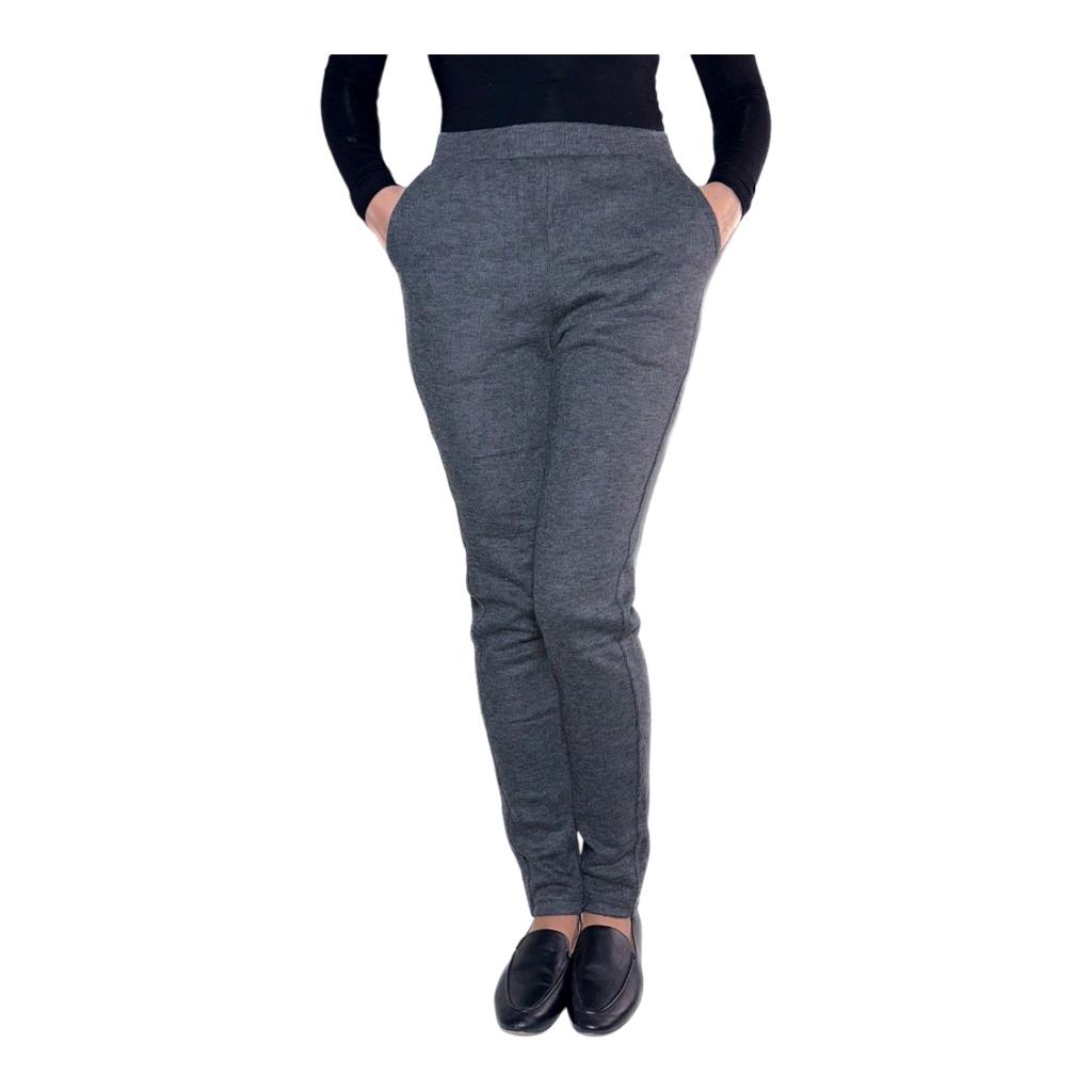 Winter Thermal Leggings Warm Fur Fleece Lined Pants for Women Ladies Size 8-16 - Picture 20 of 21