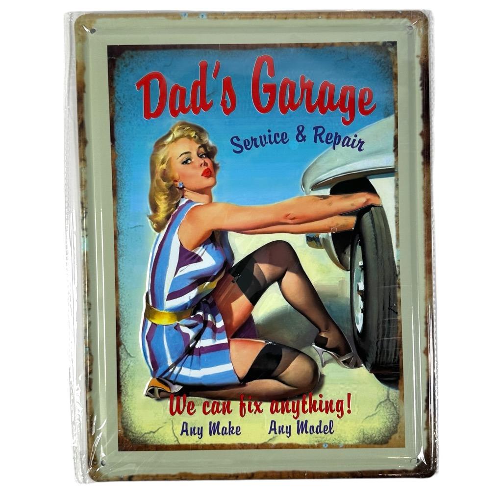 Metal Signs Large Vintage Retro Wall Decor Bar Pub Car Sign Garage Man Cave Shed - Picture 43 of 50