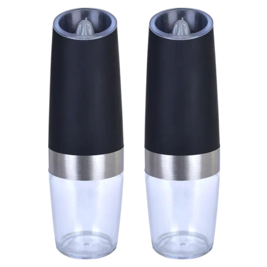 Electric Salt Pepper Grinder Gravity Sensor LED Light Adjustable Coarseness 20cm - Picture 13 of 13