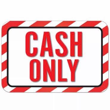 Metal Sign Warni Cash Only No Check Credit Store Shop Wall Home Decor Club Cave 