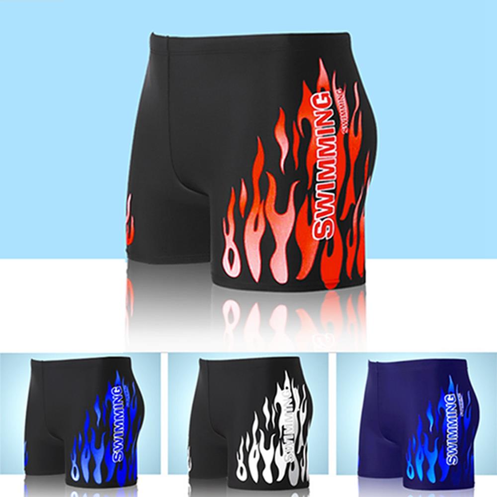 flame swim trunks
