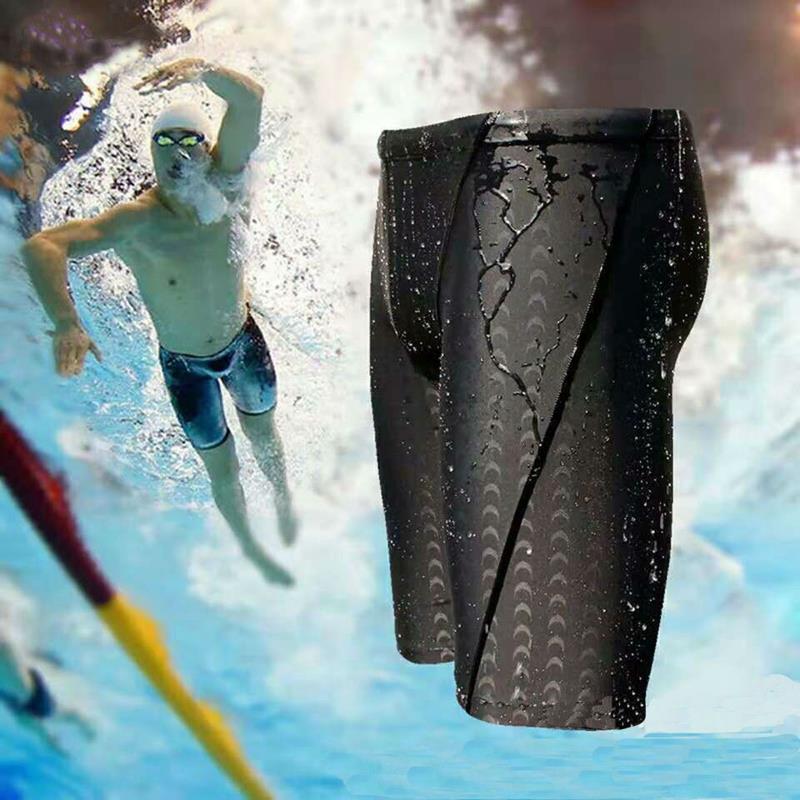 Clothing, Shoes & Accessories New Men's Waterproof Swimming Trunks Quick Dry Swimwear Fifth Pants Shark Shorts Swimwear