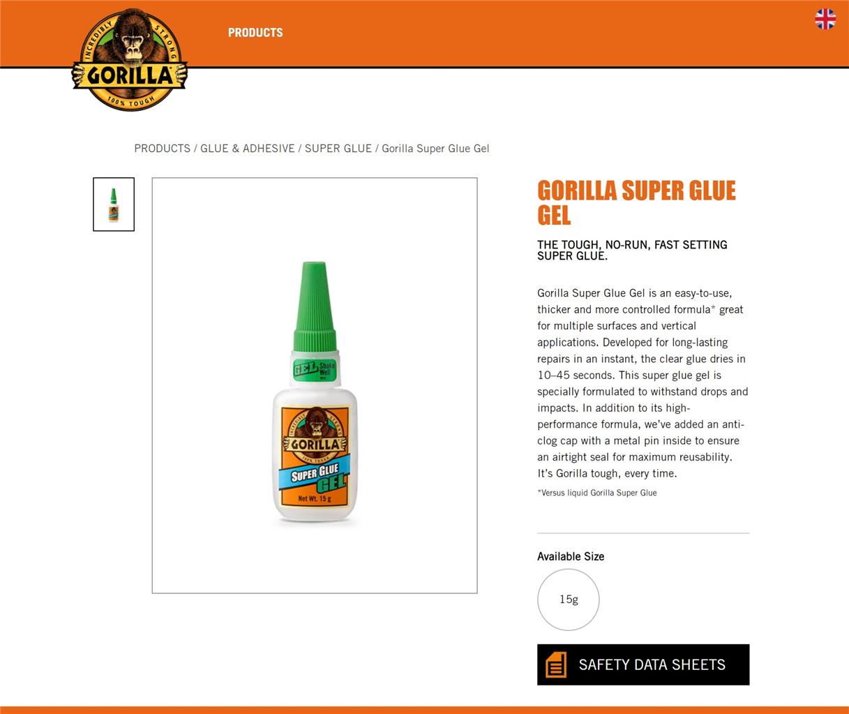 MW Sekundenkleber Industrie Schnell Klebstoff Super Glue Gel 20g MW Sekundenkleber Industrie Schnell Klebstoff Super Glue Gel 20g