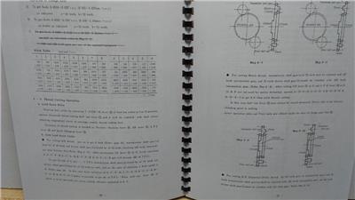 Ms 1050 Ms 1250 Lathe Instruction Manual Mori Seiki Ms 850 Business Industrial Metalworking Manuals Books Plans