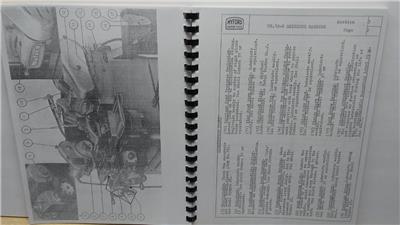 Myford MG12-HA or MG12-HAC Grinder Operation Maintenance /& Parts Manual