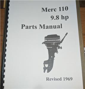 Mercury 9.8 HP Outboard Service Manual – 1984 Models, Serial 5206550 & Up